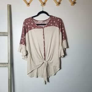 NWOT ADORA WOMEN'S BLOUSE SIZE MEDIUM